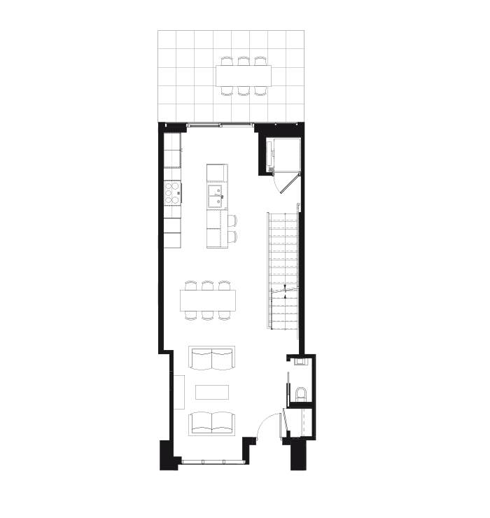 Townhome - Ground floor