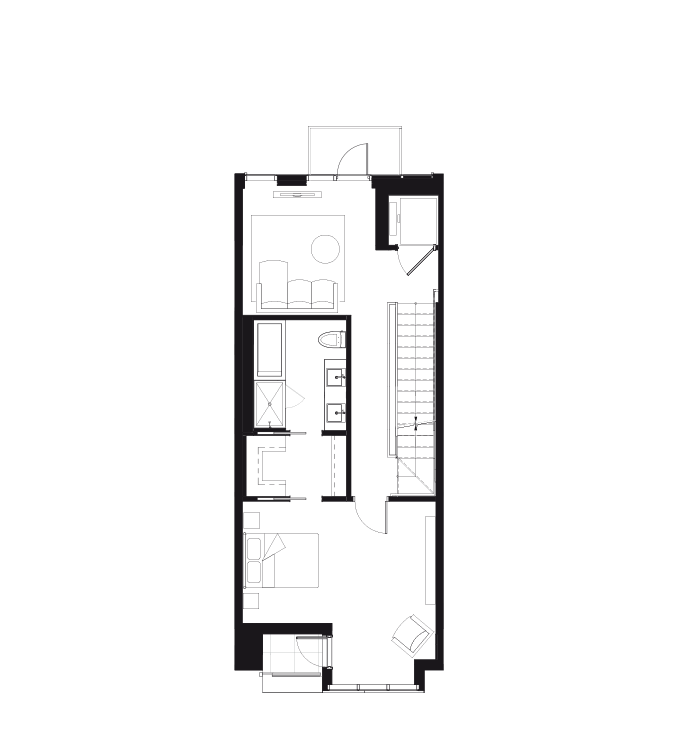 Townhome - Third floor